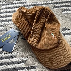 Polo by Ralph Lauren Brown Corduroy hat
